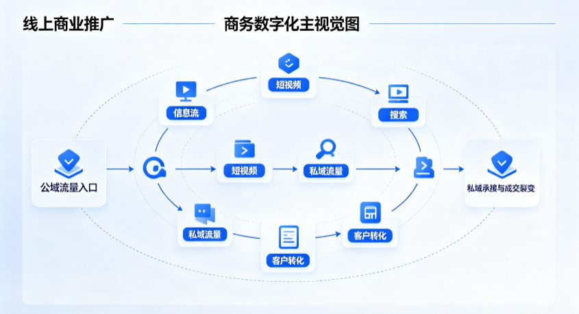 汉阴县线上商业推广怎么做？全域流量闭环搭建与低成本转化实战指南